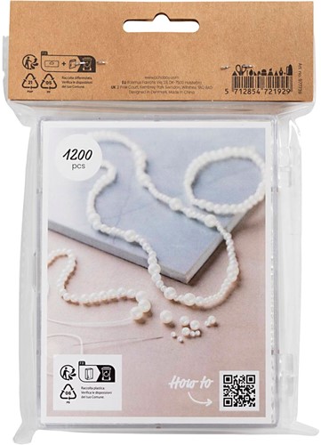 CC Sieraden Maken Set Parelmoer Wit Mix-3