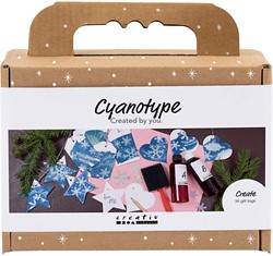 CC Mini Hobbyset Cyanotypie, Geschenklabels