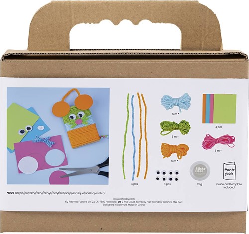 CC Mini Hobbyset Decoratie Muizen En Uilen Diverse Kleuren-3