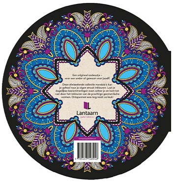 Coloring Book - Mandala L: 24 x W: 24 x D: 1.9 cm-2