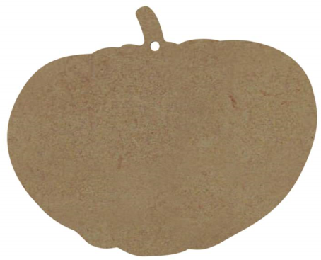 MDF Figuur Pompoen 15 cm