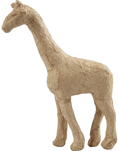 CC Papier Maché Giraf 16x11 cm