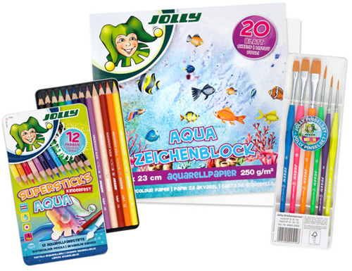 Jolly Vrolijke Aquarel Tekenset