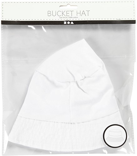 CC Bucket Hat, white, size 58 cm, 1 pc-2