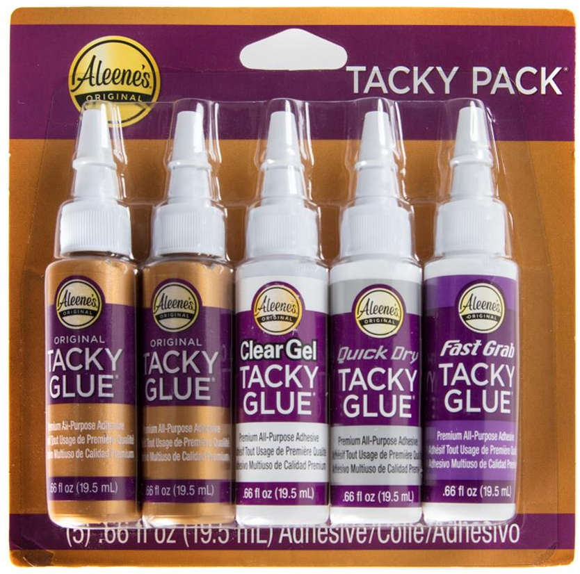 Aleene's Original Tacky Glue Trial Pack 5x19,5 ml hobbygroep
