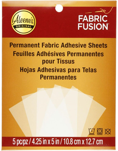 Aleene's Fabric Fusion Sheets 11x13 cm 5 pieces