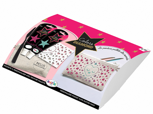 Aladine Diamond Box Etui Decoreren Set Hart