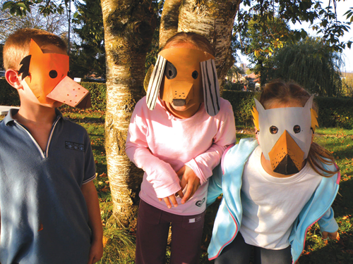 Aladine Animal Masks Set 8 pieces-2