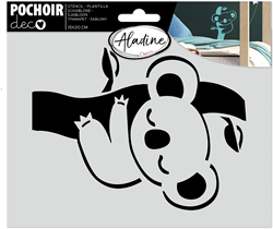 Aladine Template 20x15 cm Koala