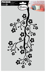 Aladine Sjabloon 20x30 cm Sakura Bloesem