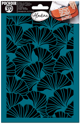 Aladine Self-adhesive 3D Template A5 Ginko Leaves