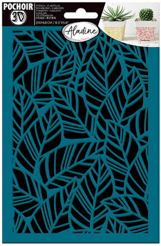 Aladine Self-adhesive 3D Template A5 Leaves