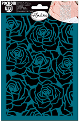 Aladine Self-adhesive 3D Template A5 Roses