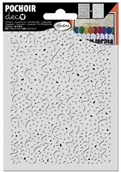 Aladine Deco Template Confetti