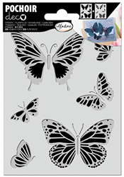 Aladine Deco Template Butterflies