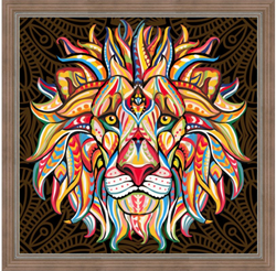 Diamond Painting Lion Soul 40x40cm