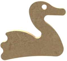 MDF Figuur Zwaan 5 cm 10 stuks