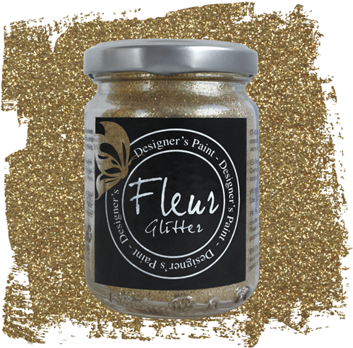 Fleur Glitter 90 gr Champagne