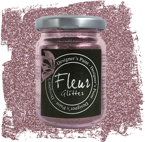 Fleur Glitter 90 gr Poederroze