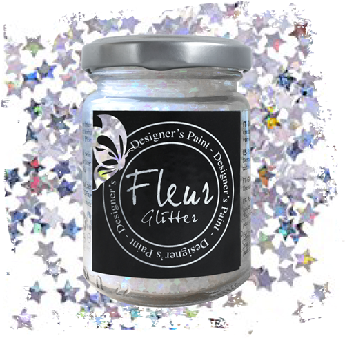 Fleur Glitter 90 gr Sterren Wit Regenboog