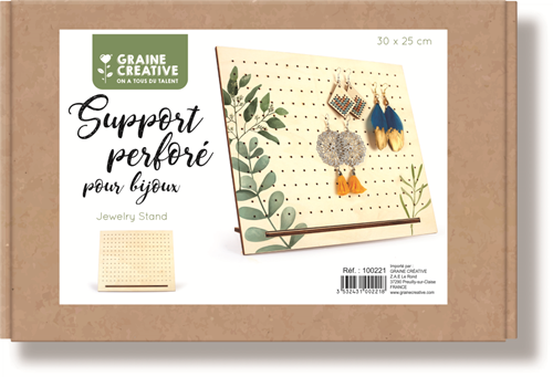 GC Houten Sieraden Bord 30x25x8 cm