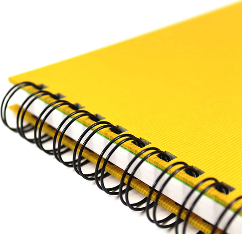 Artgecko Flashy Spiral Sketchbook A4 Portrait 150gr 40 sheets White Yellow Cover-2