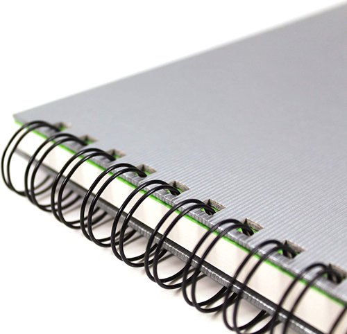 Artgecko Flashy Spiral Sketchbook A3 Portrait 150 gr 40 sheets Silver Cover-2