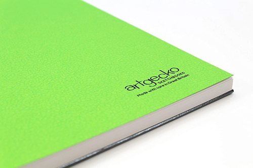 Artgecko Flashy Spiral Sketchbook A3 Portrait 150 gr 40 sheets Silver Cover-3