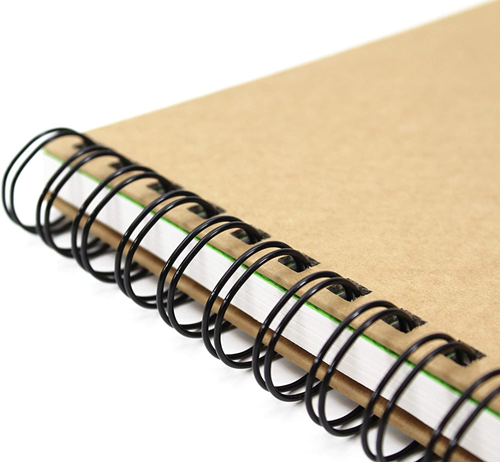 Artgecko Krafty Spiraal Schetsboek A4 Landschap 150gr 40 vel Wit-2