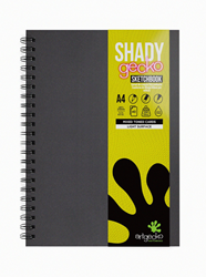 Artgecko Shady Spiral Sketchbook A4 Portrait 220gr 40 sheets Multi