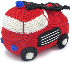 Hardicraft Haakpakket Brandweerauto 16x12 cm