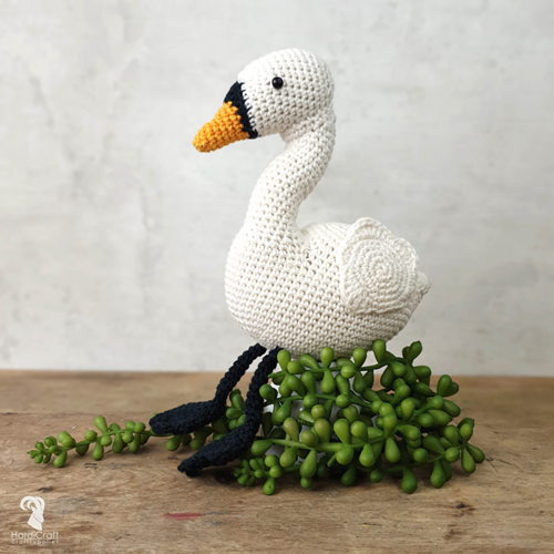 Hardicraft Haakpakket Zwaan Lily 16 cm-2
