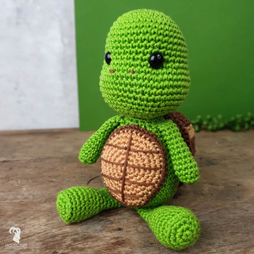 Hardicraft Haakpakket Siem Schildpad 24 cm-2