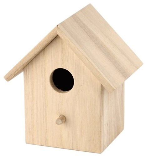 Houten Vogelhuisje 14x11x15 cm