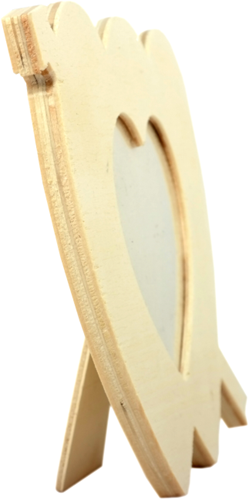 Houten Fotolijst Hartje 17x13x0,5 cm-3