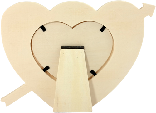 Houten Fotolijst Hartje 17x13x0,5 cm-2