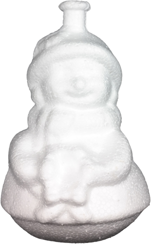 Styropor Sneeuwpop