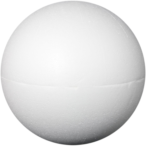 Styropor 2-delige Bal 15 cm
