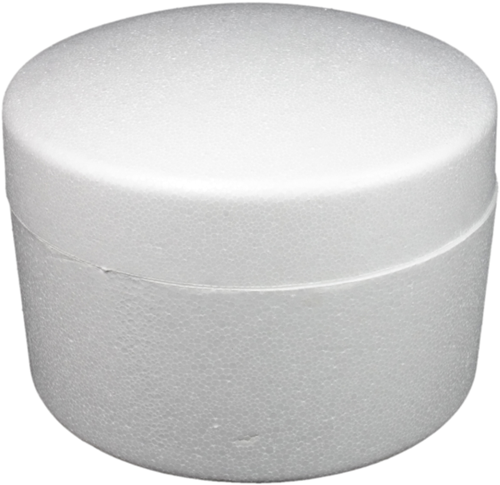 Styropor Doos Rond 13,5x8 cm