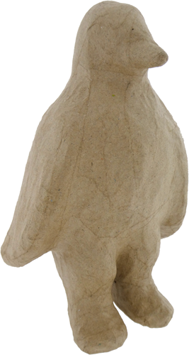 Papier-maché Pinguin 11x8x18 cm