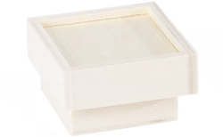 Houten Doos Vierkant 5x5x3 cm