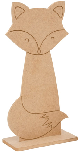 MDF Figuur Vos 50 cm