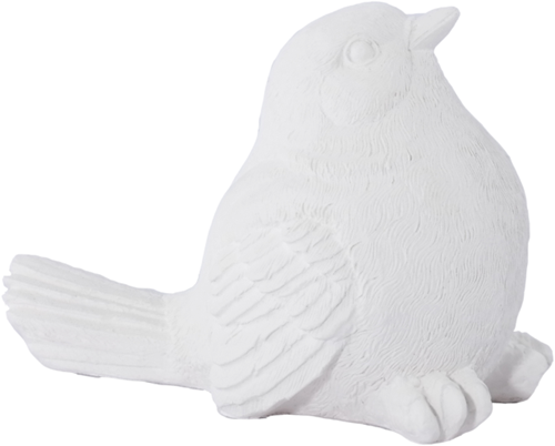 Keramieken Parmantige Vogel 7x9x5 cm