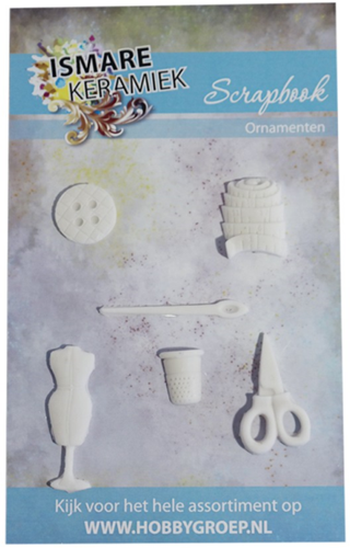 Scrapbook ornaments naaigerei