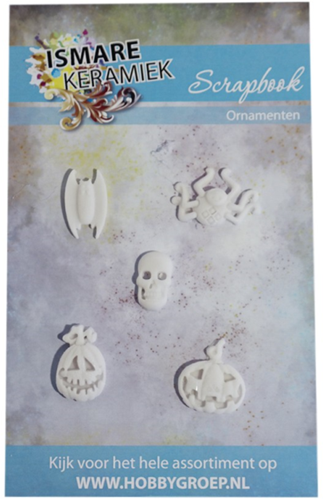 Scrapbook ornaments halloween