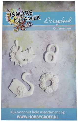 Scrapbook ornaments huwelijk