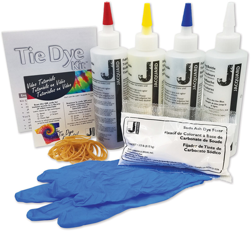 Jacquard Tie-Dye Set Large Primary-2