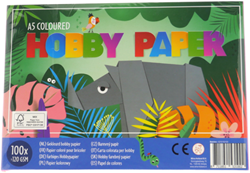 Wins Gekleurd Hobbypapier Vouwblaadjes A5 Multi 100 vel