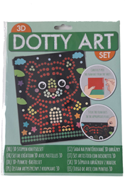 3D Dotty Art Tiger