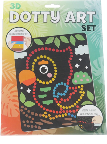 Wins 3D Dotty Art Set Papegaai